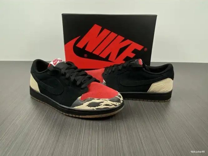 Cheap TBkick DN3400-001 Jordan 1 SoleFly Carnivore Low x Air 0404